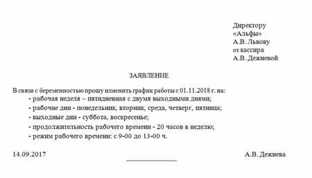 Изменение графика работы по инициативе работника Shtampik.com